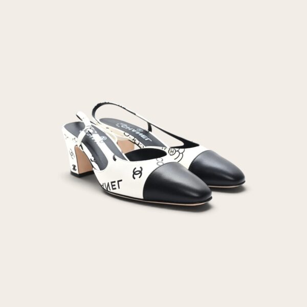Chanel Slingback Heels