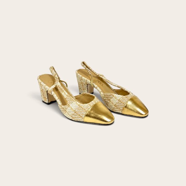 Chanel Slingback Heels