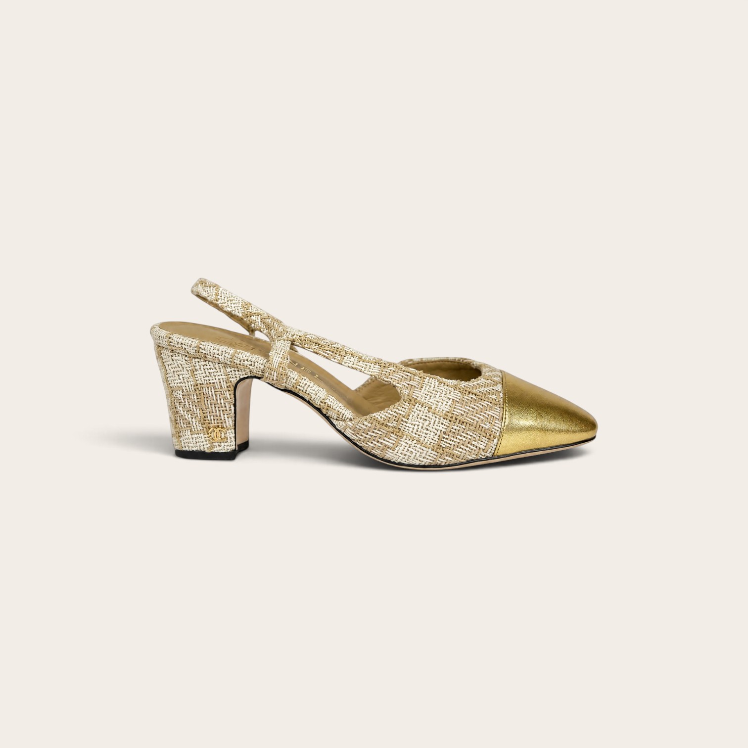 Chanel Slingback Heels - Image 3