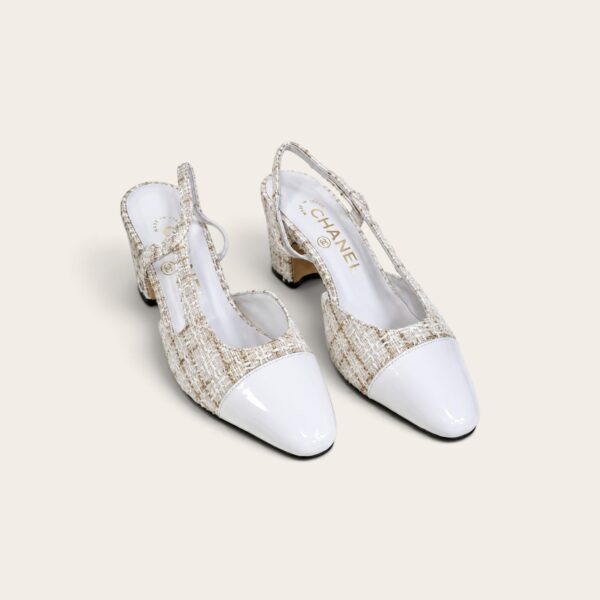 Chanel Slingback Heels