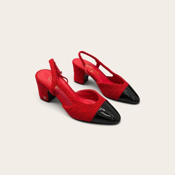 Chanel Slingback Heels