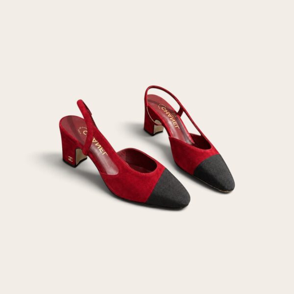 Chanel Slingback Heels