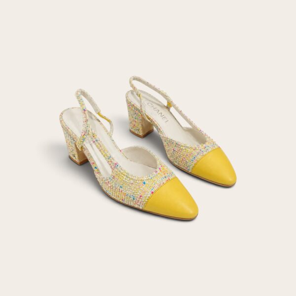 Chanel Slingback Heels