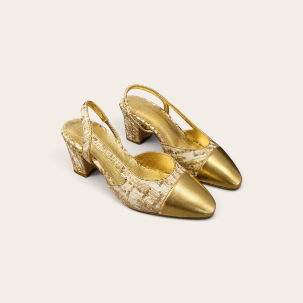 Chanel Slingback Heels