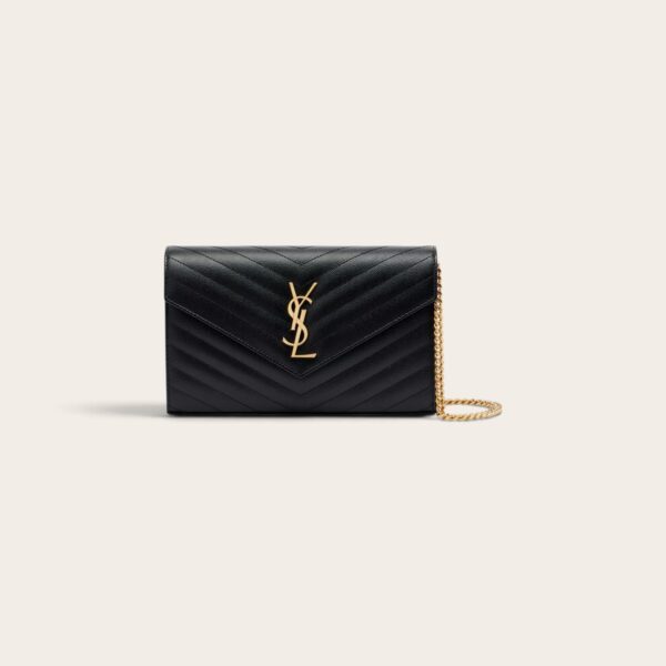 YSL Cassandre Envelope Chain Wallet