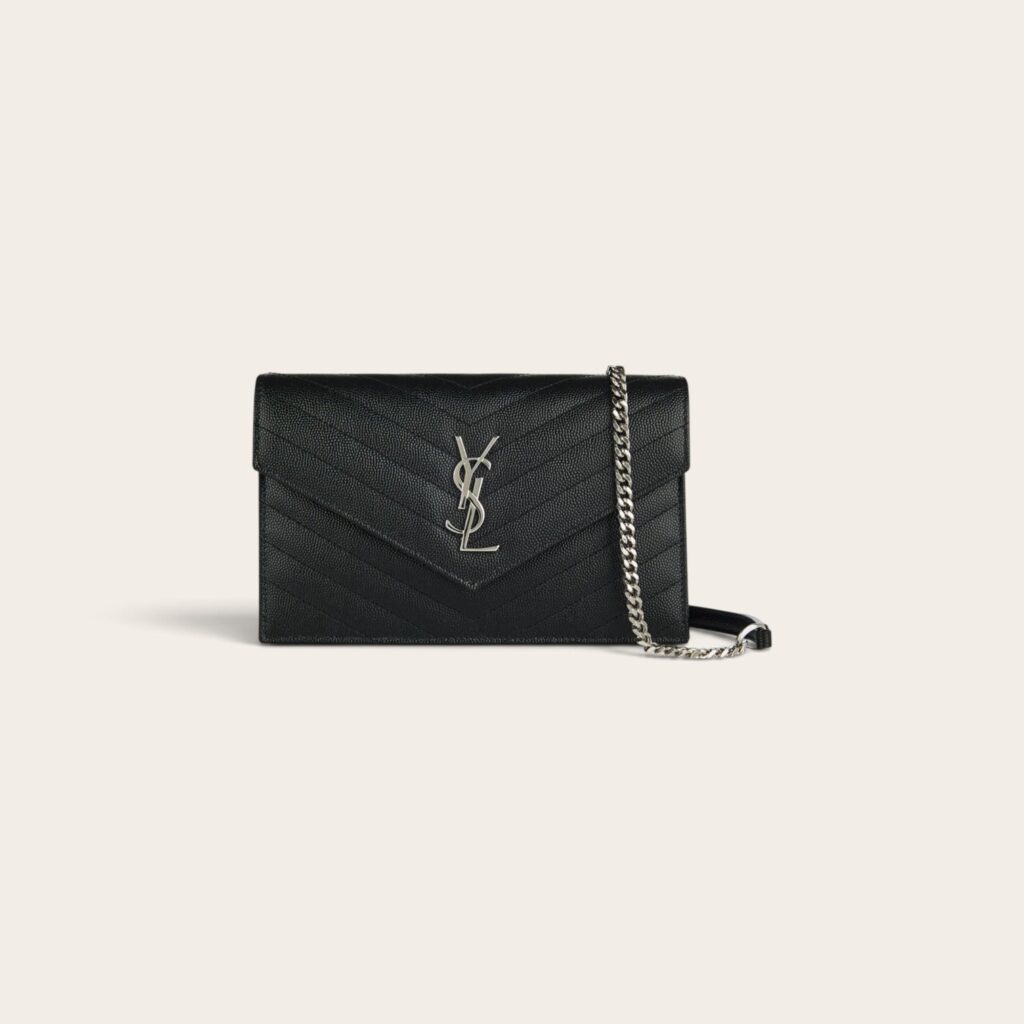 YSL Cassandre Envelope Chain Wallet