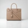 YSL Sac De Jour in Crocodile-Embossed Leather - Small