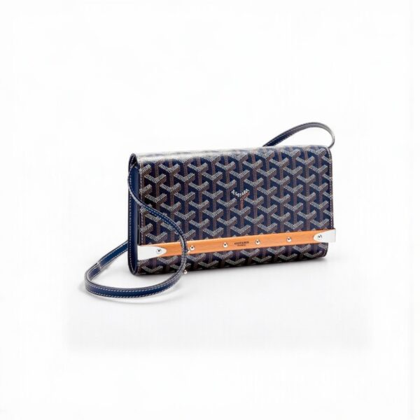 Goyard Monte-Carlo PM Clutch - Navy Blue