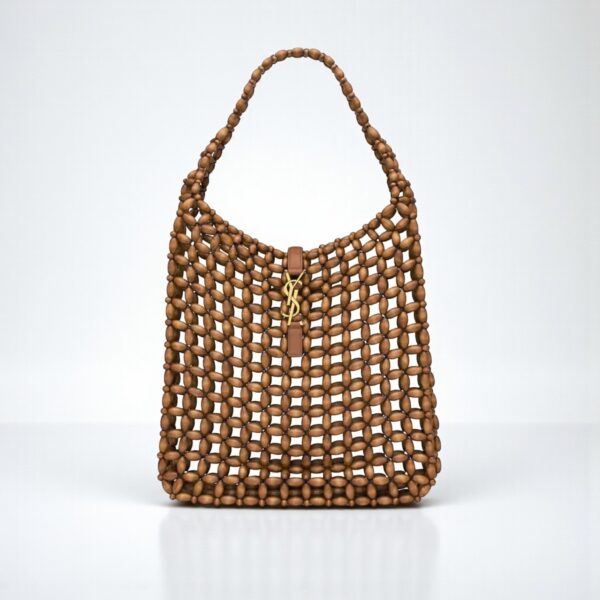 YSL LE 5 À 7 in Wood Beads