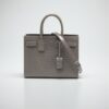 YSL Sac De Jour in Crocodile-Embossed Leather - Nano