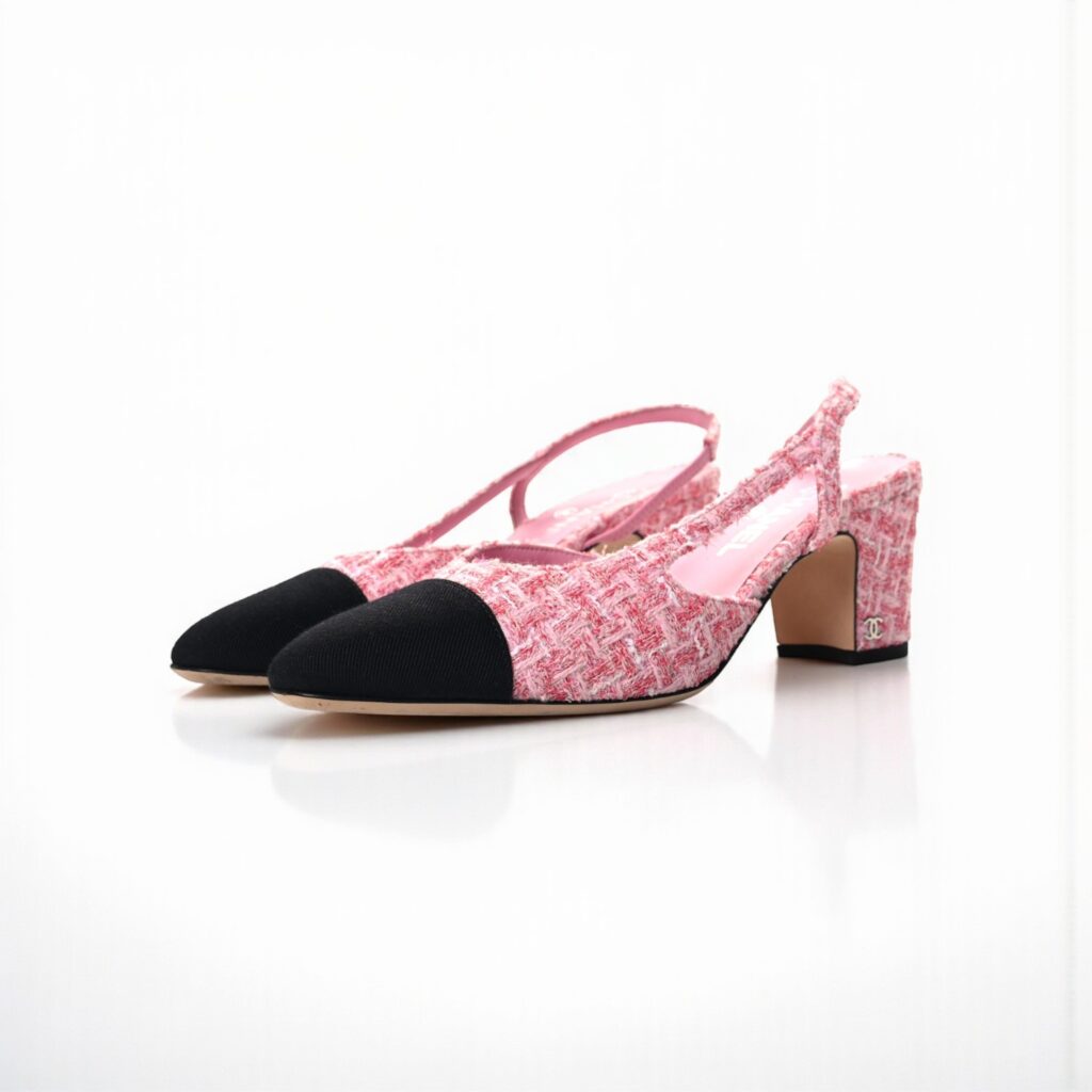 Chanel Slingback Heels