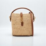 YSL Le 37 Mini Raffia Bag