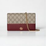 Gucci GG Marmont Bi-Color Mini Chain Bag