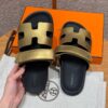 Hermes Chypre Sandals, Dore - Image 7