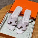 Hermes Oran Epsom Sandal, Pink
