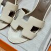 Hermes Oasis Sandals, Swift Craie - Image 4