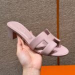 Hermes Oasis Sandals, Swift Rose Cancan