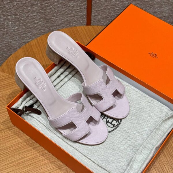 Hermes Oasis Sandals, Epsom - Terre Cuite