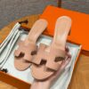 Hermes Oasis Sandals, Epsom - Pelino Beige - Image 7