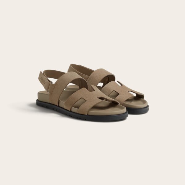 Hermes Genius Sandal, Beige Lin