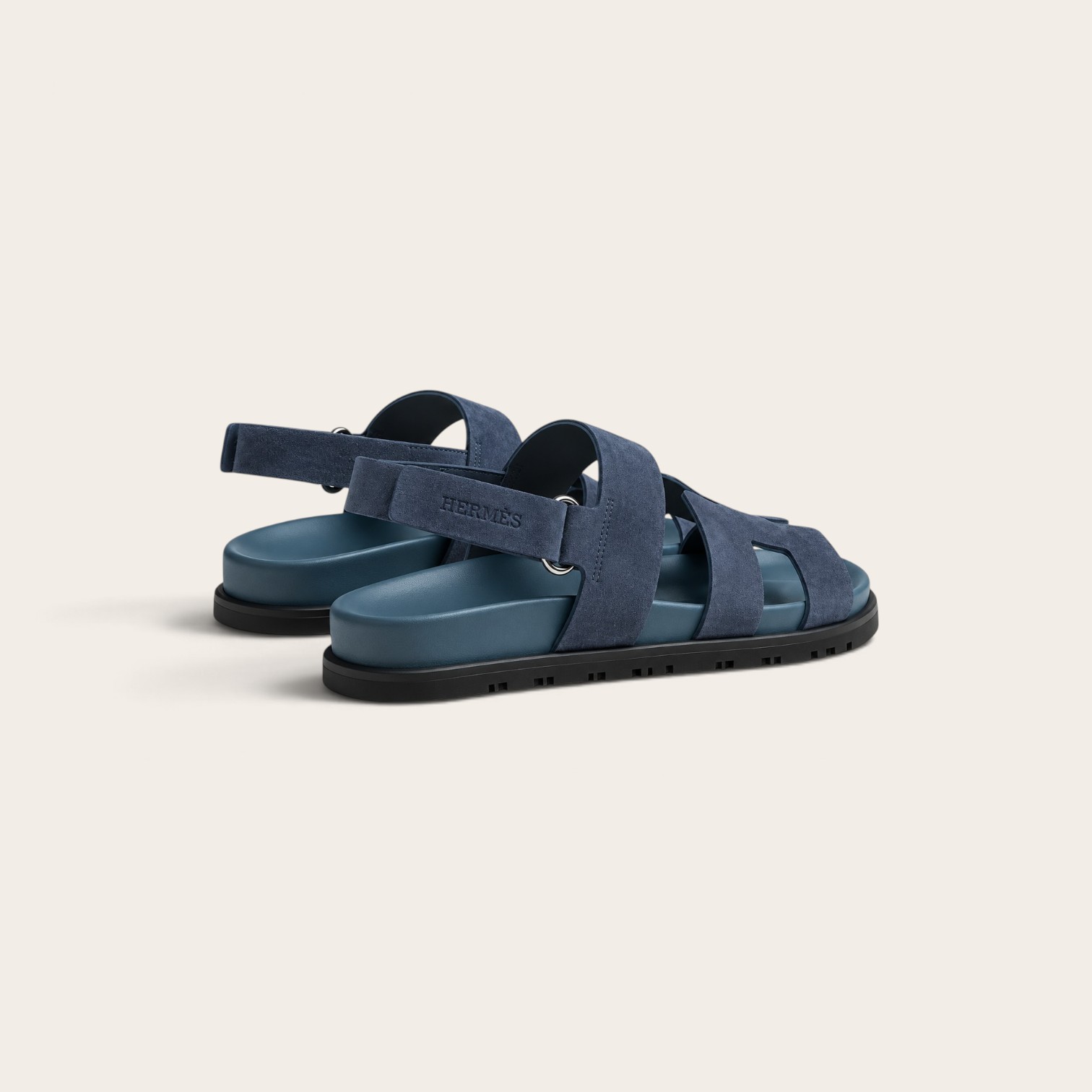 Hermes Genius Sandal, Purplish Blue - Image 3