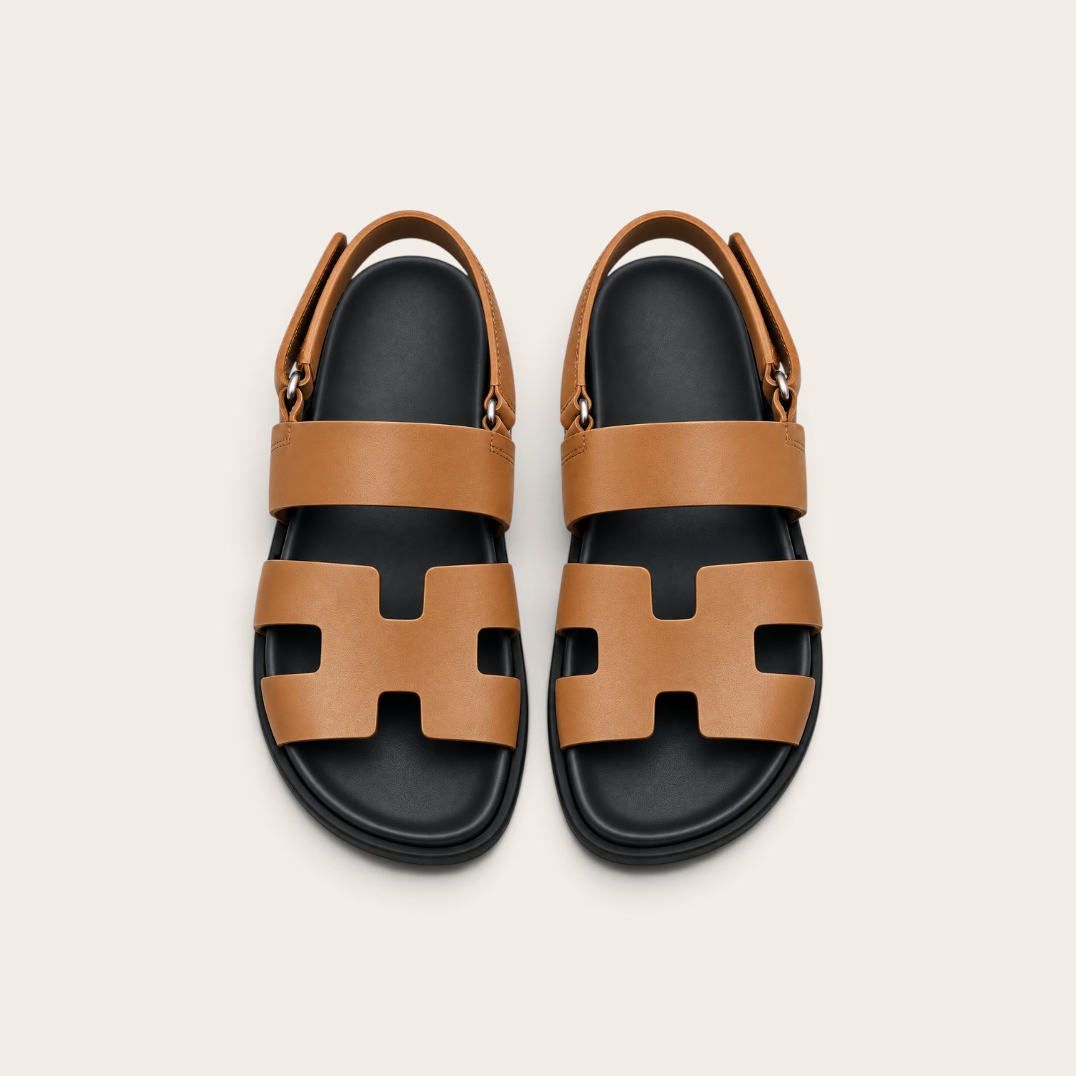 Hermes Genius Sandal, Naturel - Image 4