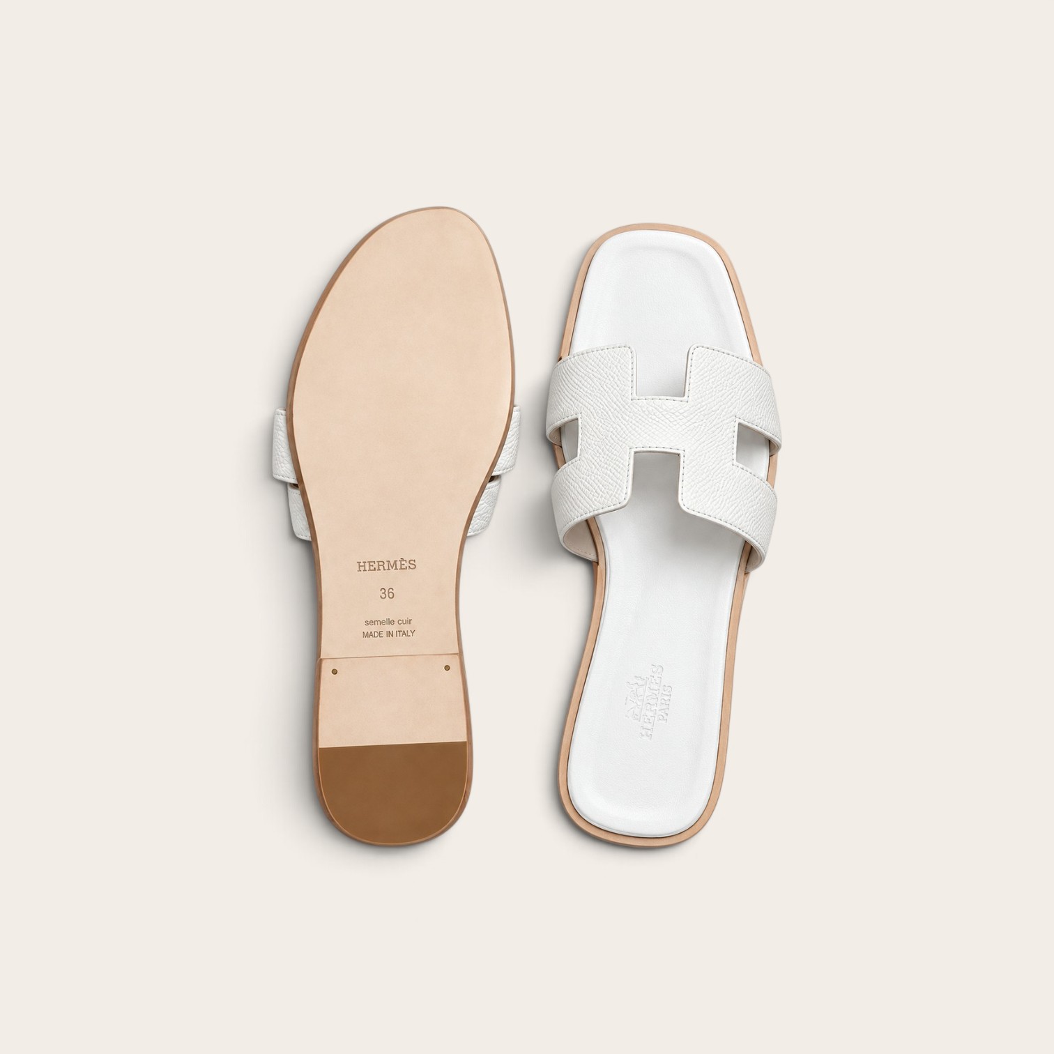 Hermes Oran Epsom Sandal - Image 5