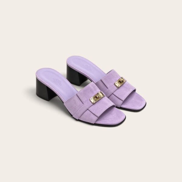 Hermes Gigi 50 Sandals Gold hardware