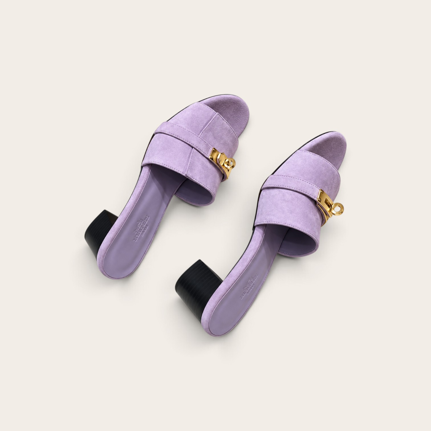 Hermes Gigi 50 Sandals Gold hardware - Image 2
