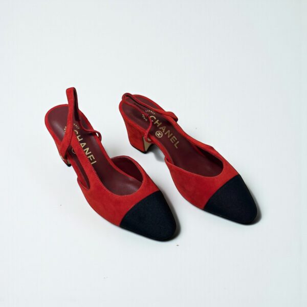 Chanel Slingback Heels