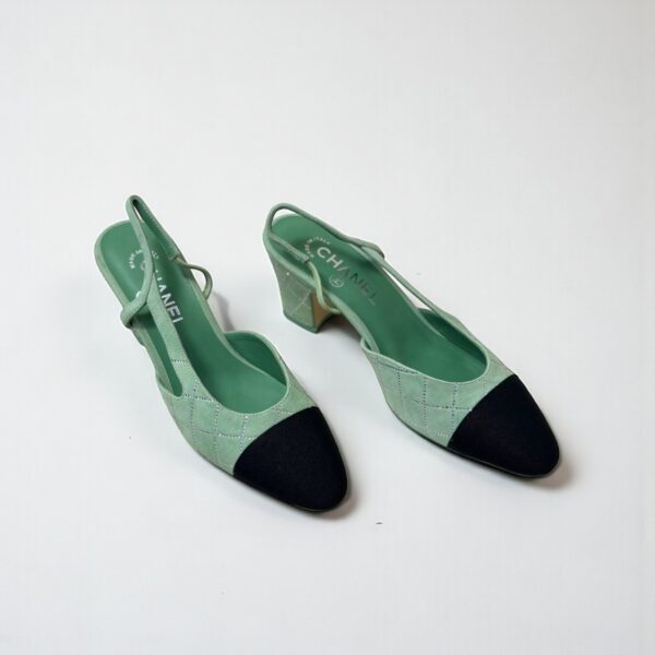 Chanel Slingback Heels