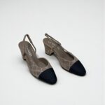 Chanel Slingback Heels