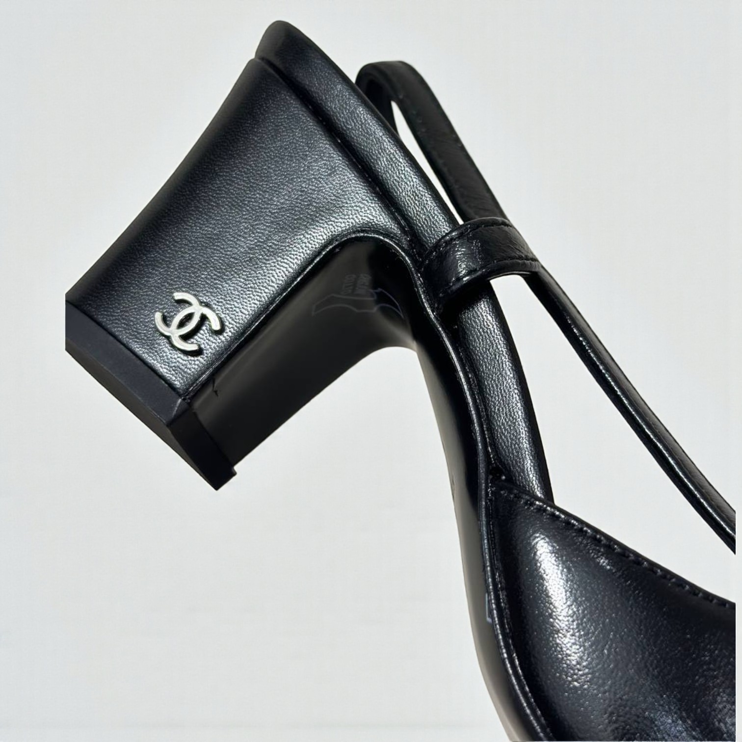 Chanel Slingback Heels - Image 3