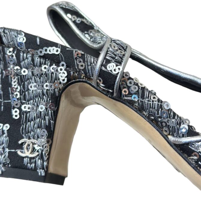 Chanel Slingback Heels