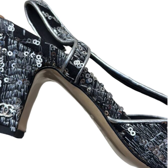 Chanel Slingback Heels