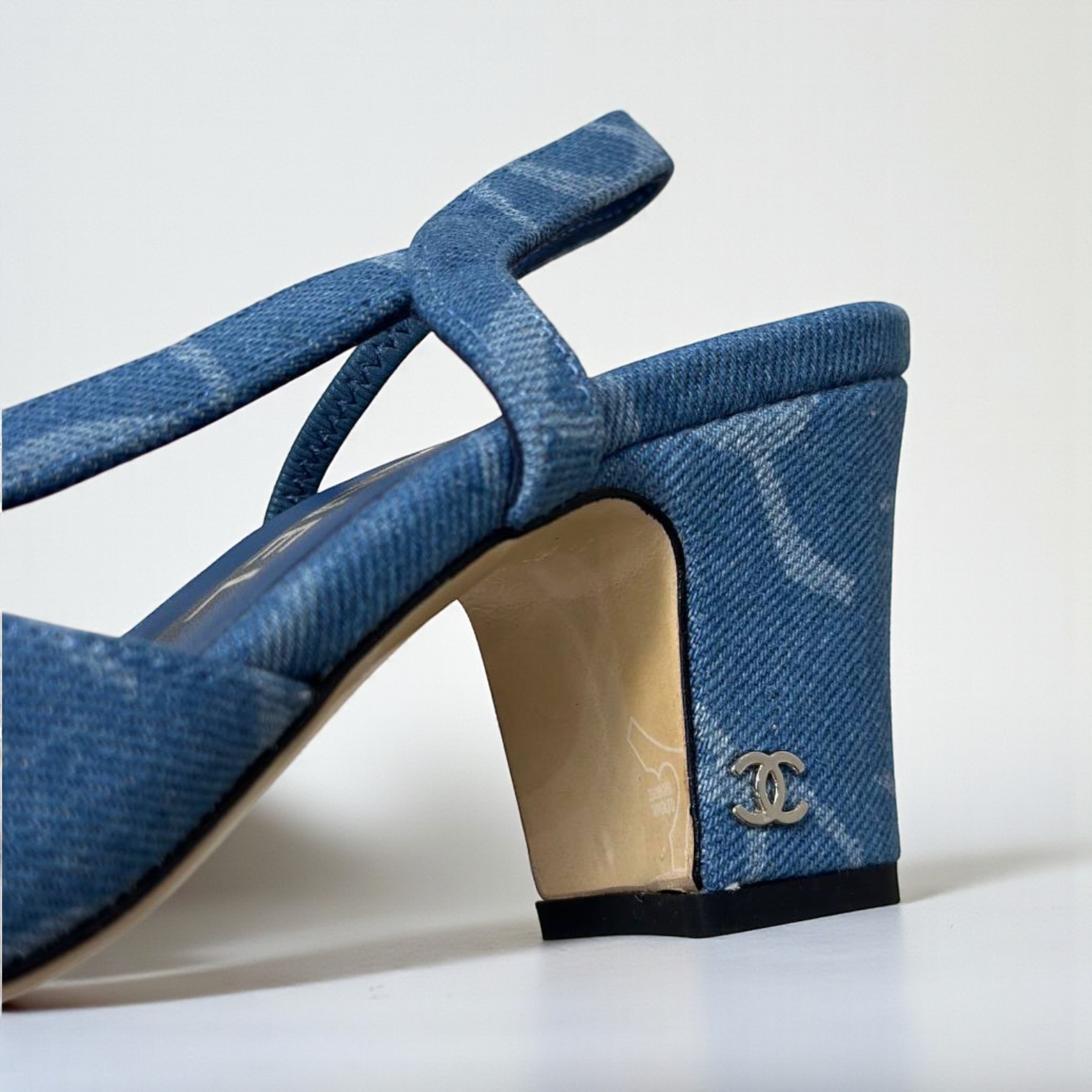 Chanel Slingback Heels - Image 6