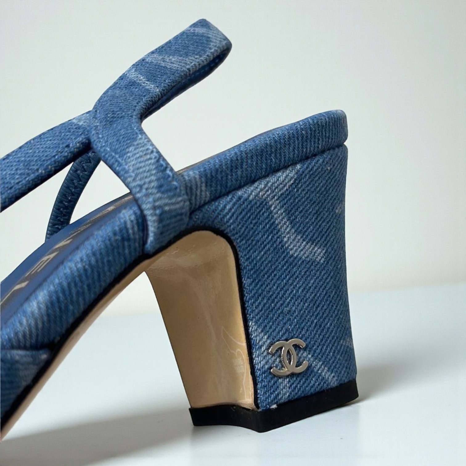 Chanel Slingback Heels - Image 8