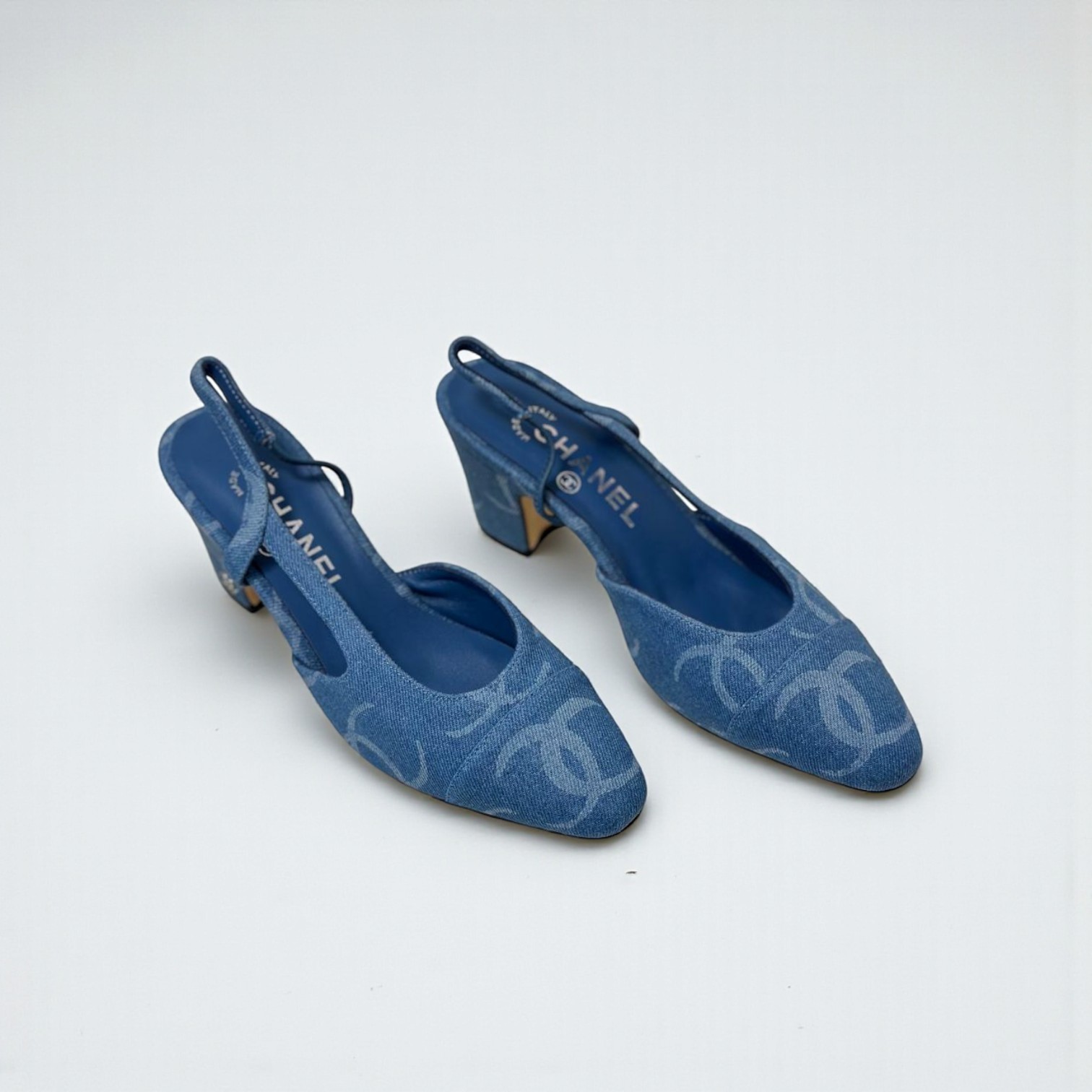 Chanel Slingback Heels