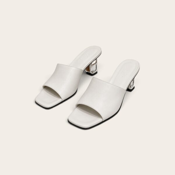 Hermes Iconique 60 Sandals - white