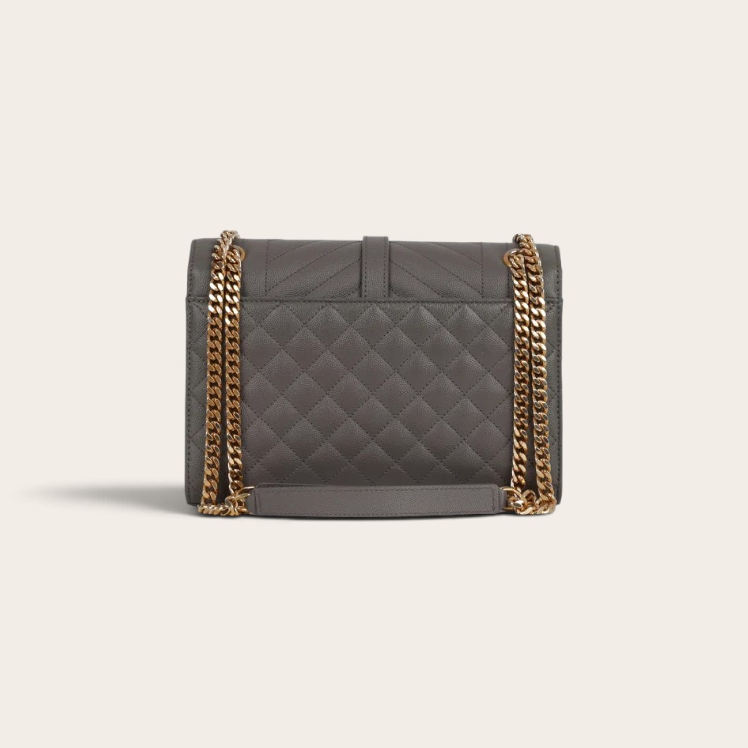 YSL Medium Envelope Matelassé Shoulder Bag - Image 3