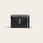 YSL Medium Envelope Matelassé Shoulder Bag