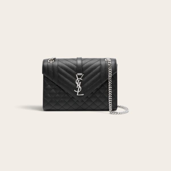 YSL Medium Envelope Matelassé Shoulder Bag