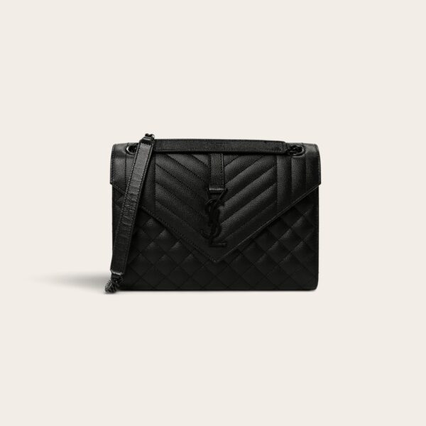 YSL Medium Envelope Matelassé Shoulder Bag