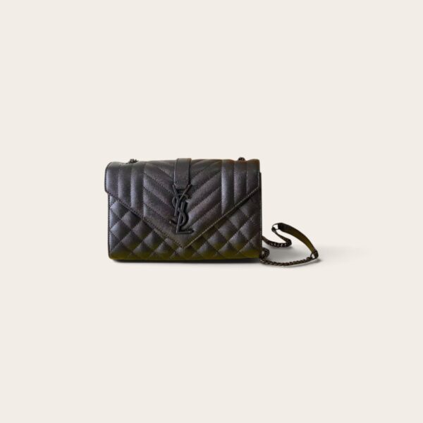 YSL Small Envelope Matelassé Shoulder Bag