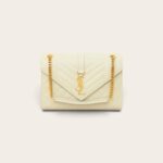 YSL Small Envelope Matelassé Shoulder Bag