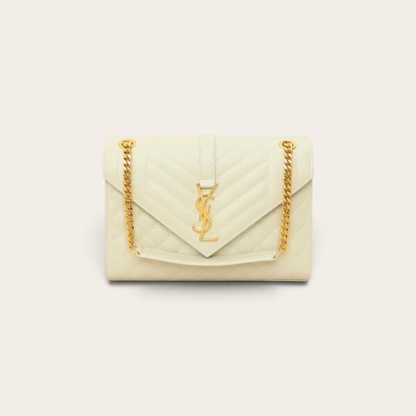 YSL Small Envelope Matelassé Shoulder Bag