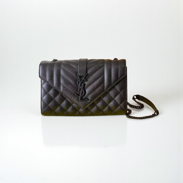 YSL Small Envelope Matelassé Shoulder Bag