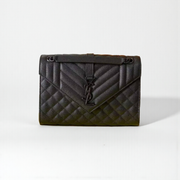 YSL Medium Envelope Matelassé Shoulder Bag