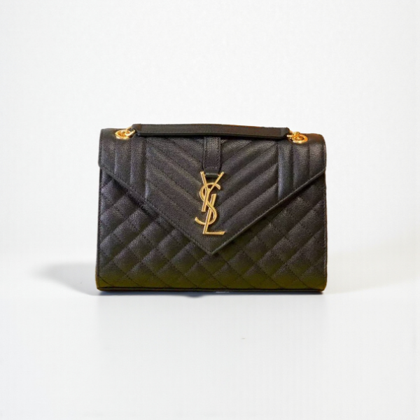 YSL Medium Envelope Matelassé Shoulder Bag