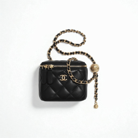 Chanel Coco Mini Vanity Bag Black